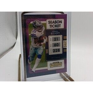 2021 Contenders Ezekiel Elliott Stardust Case Hit Parallel